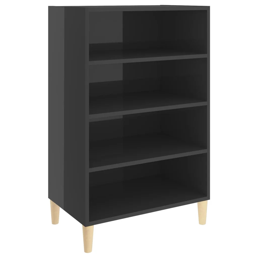 Credenza Grigio Lucido 57x35x90 cm in Truciolato cod mxl 17088