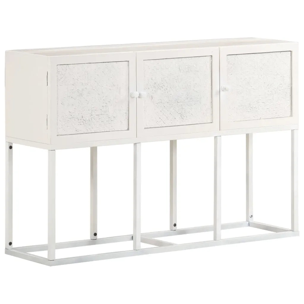 Credenza 115x30x76 cm in Legno Massello di Mango 323582