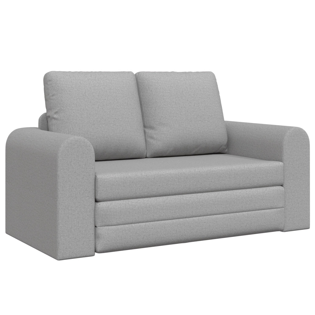 Divano Letto 2-in-1 Grigio Nuvola 148x71x83 cm Tessuto