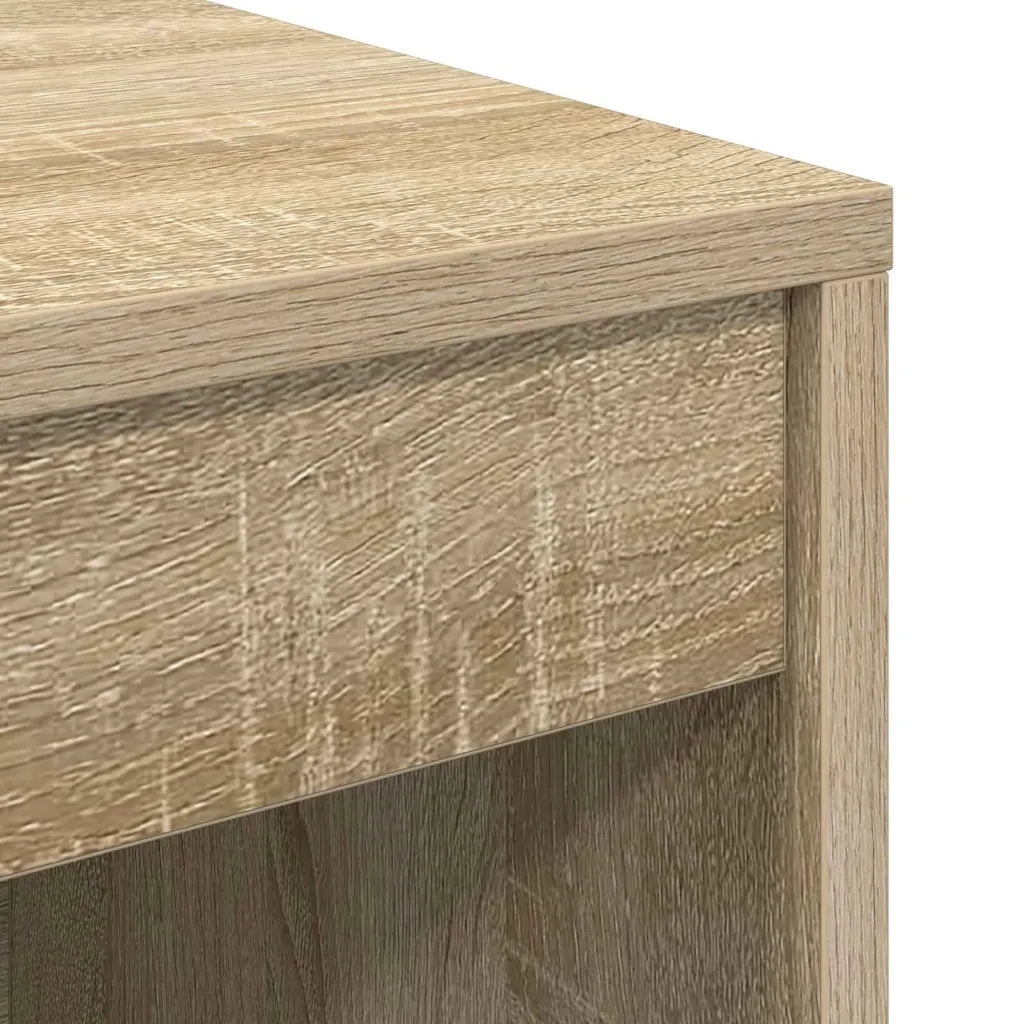 vidaXL Scrivania rovere sonoma 80 x 40 x 76 cm Legno multistrato
