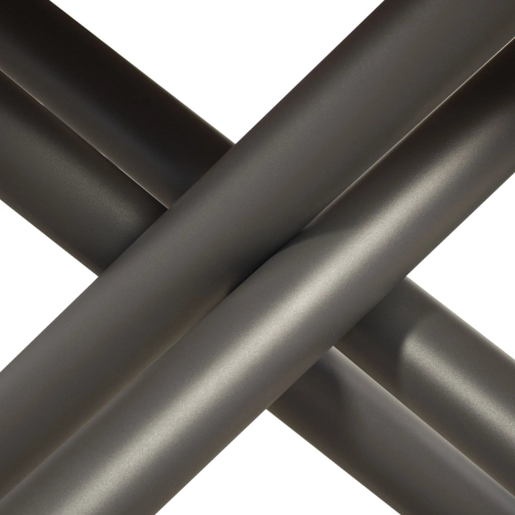 Tavolo Allungabile 200-304x90x77 cm Famas Cemento Telaio Antracite