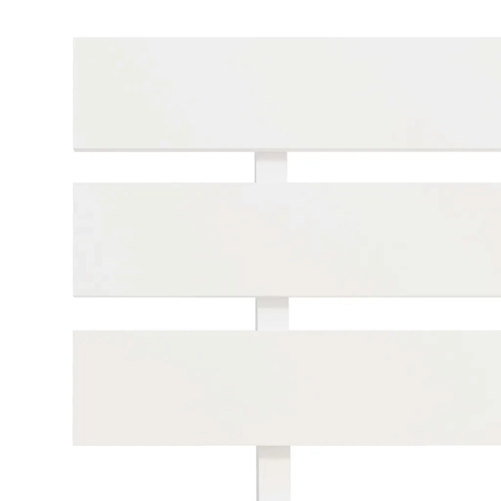 Giroletto Bianco in Legno Massello di Pino 160x200 cm cod mxl 64447