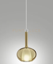 3787-59-189 EDISON  VETRO ORO D.16CM COMPLETO DI CAVO X KIT LUCI