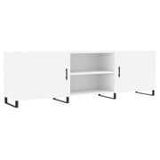 Mobile TV | Armadietto TV | Mobile Porta TV Bianco 150x30x50 cm in Legno Multistrato