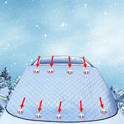 Vetrata per Parabrezza in Inverno con Magnete - Protezione contro Neve, Ghiaccio e Radiazioni UV
