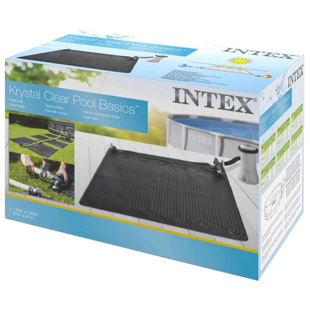 INTEX 28685 Tappeti per riscaldamento solare 4 pcs 1,2 x 1,2 m PVC 3079657