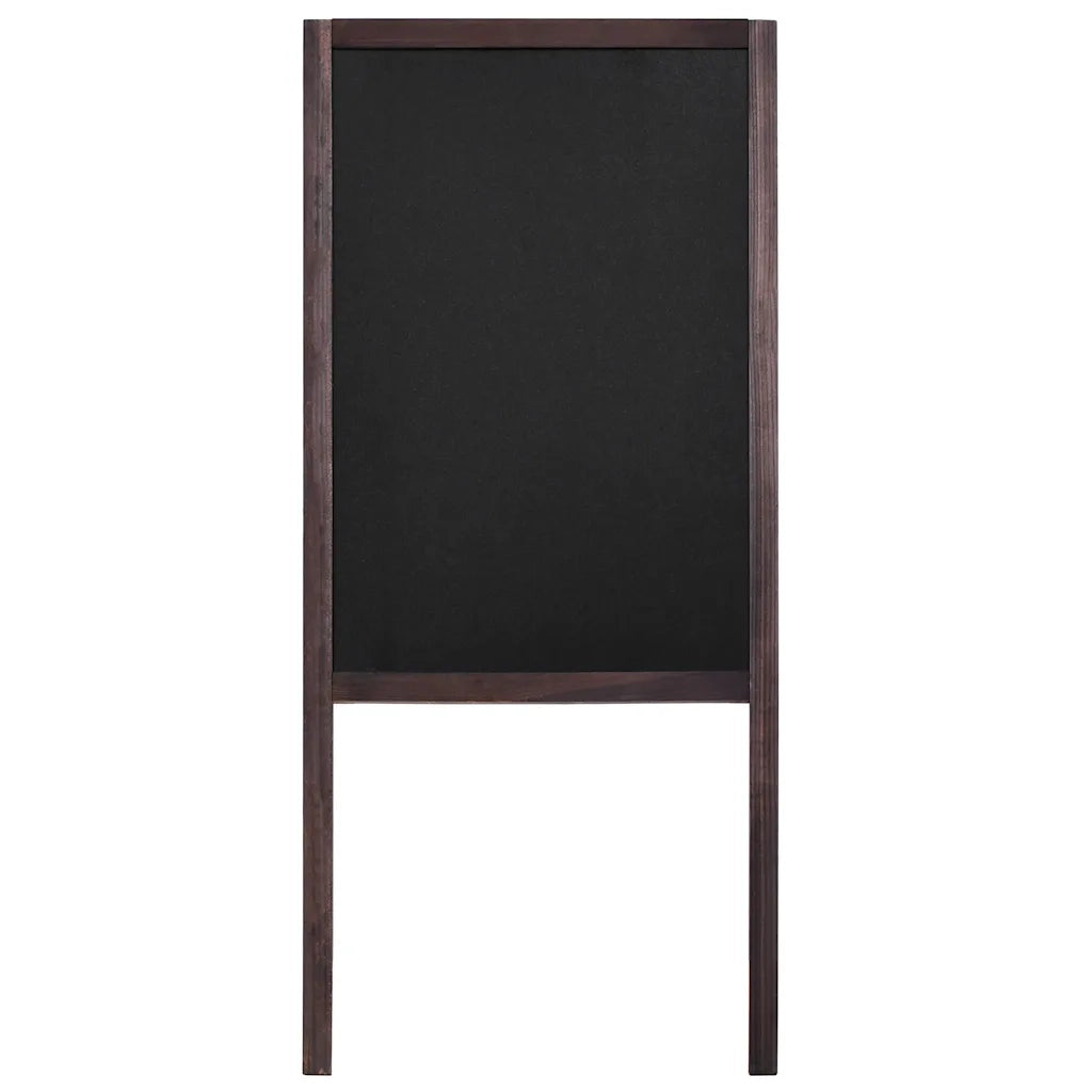 Lavagna Bifacciale con Cavalletto in Legno di Cedro 40x60 cm 246430