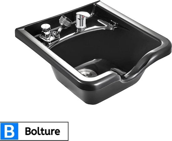 Wascazione Portatile - Cassetta di Accappatoio per Capelli con Rubinetto - Cassetta di Accappatoio per Capelli per Capelli - Wastafel per Salon