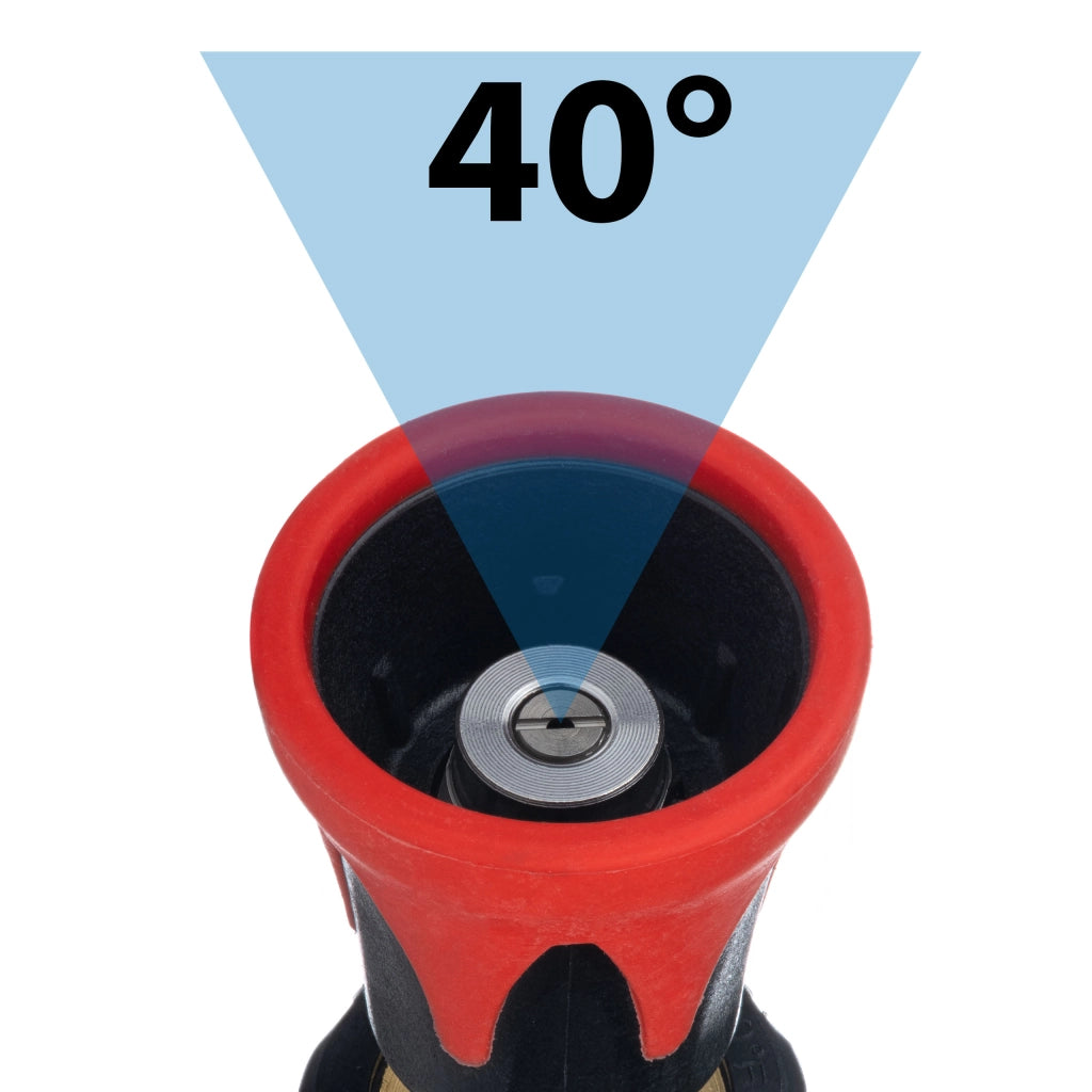 Lancia Mini M22 con Ugello a Ventaglio 40° Rossa – Compatibile con Idropulitrici Kärcher HD/HDS | Pressione Max 4000 PSI