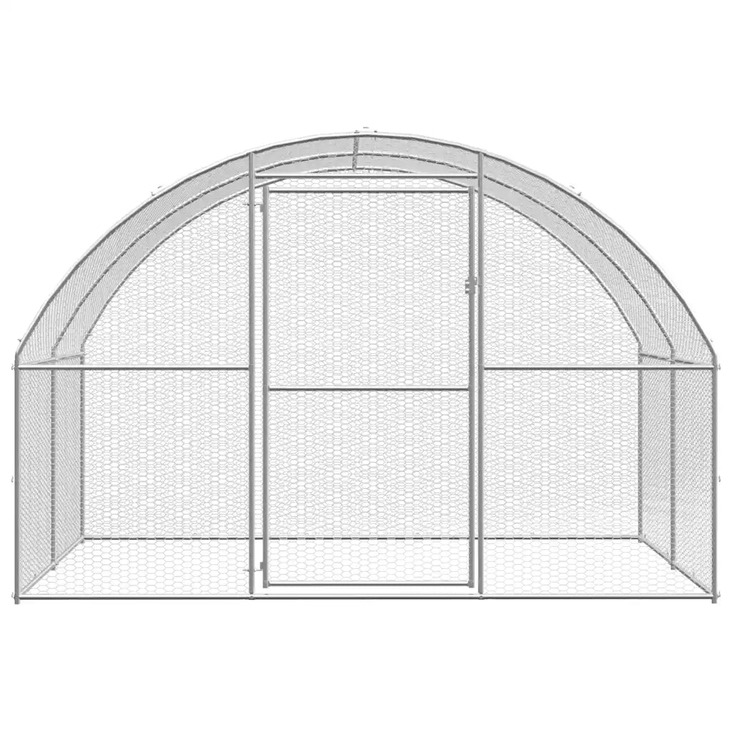 Pollaio per Esterni 3x4x2 m in Acciaio Zincato CFW9753163