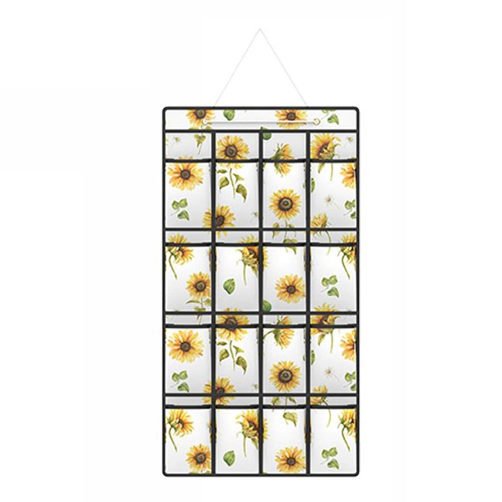 Trade Shop - Organizer A Sospensione Da Parete 16 Scomparti Tasche Porta Oggetti 45x88 Cm -