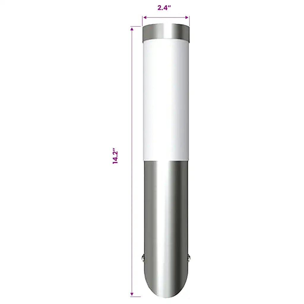 Applique da Esterno 2 pz in Acciaio Inossidabile 160165