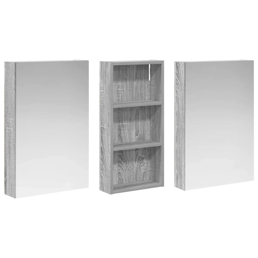 Set di Armadi da Bagno 3 pz 110 x 10,5 x 60,5 cm 3403717