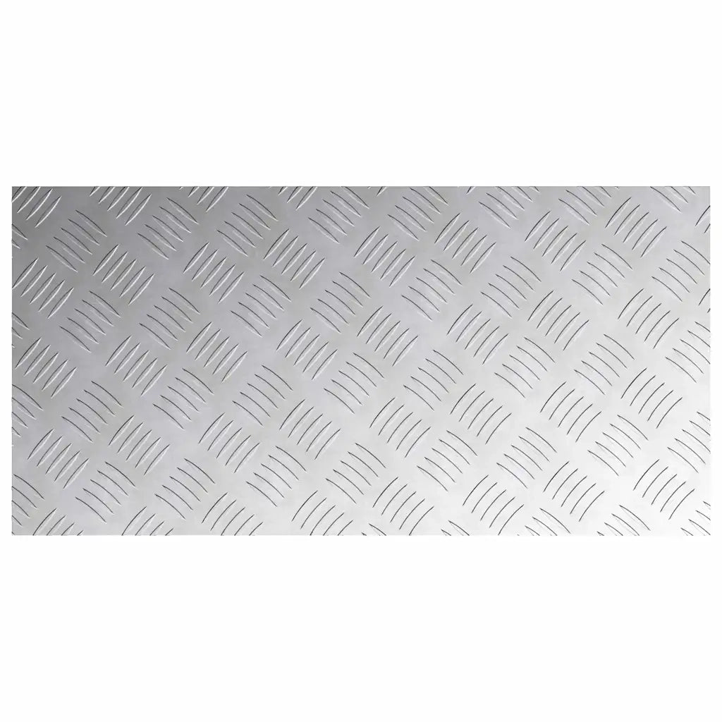 Gradini per Scale 4 pcs Argento 80 x 40 cm Alluminio 4104332