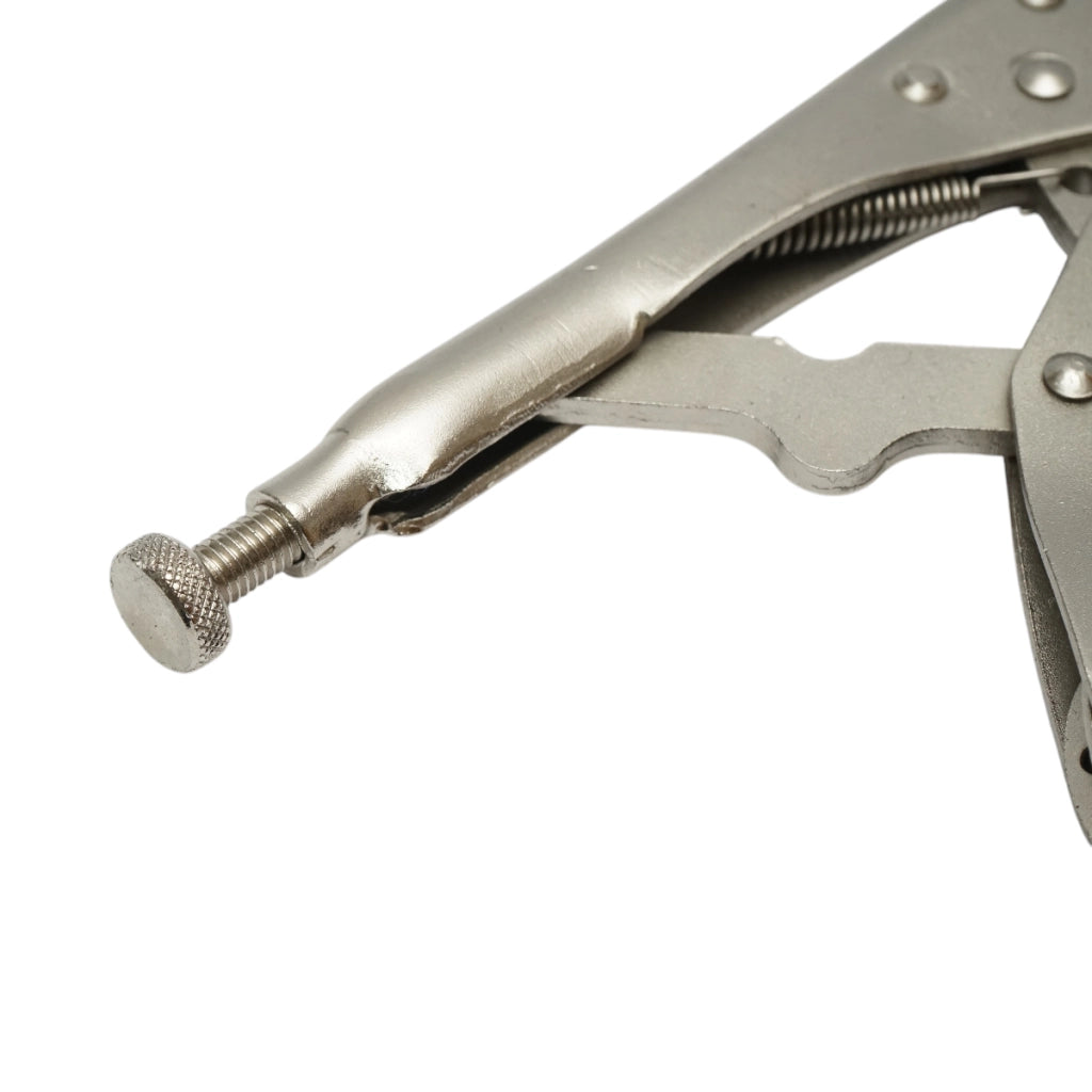 Pinza autobloccante con ganasce curve a V, 250 mm, acciaio Cr-V