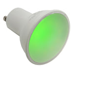Lampada faretto 6W effetti di luce colorata lampadina led attacco GU10 220V COLORE VERDE