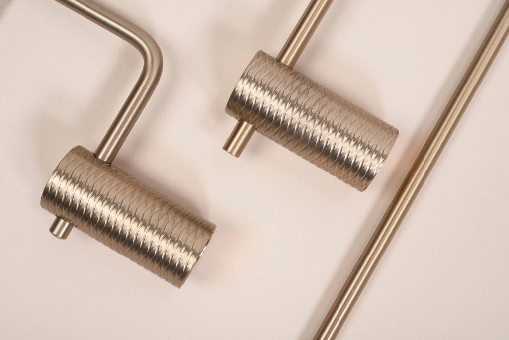 Portasciugamano Da Bagno 9703 Prism Brush Gold