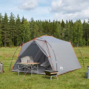 Tenda a tunnel Grigio e arancione 2 persone 42018570