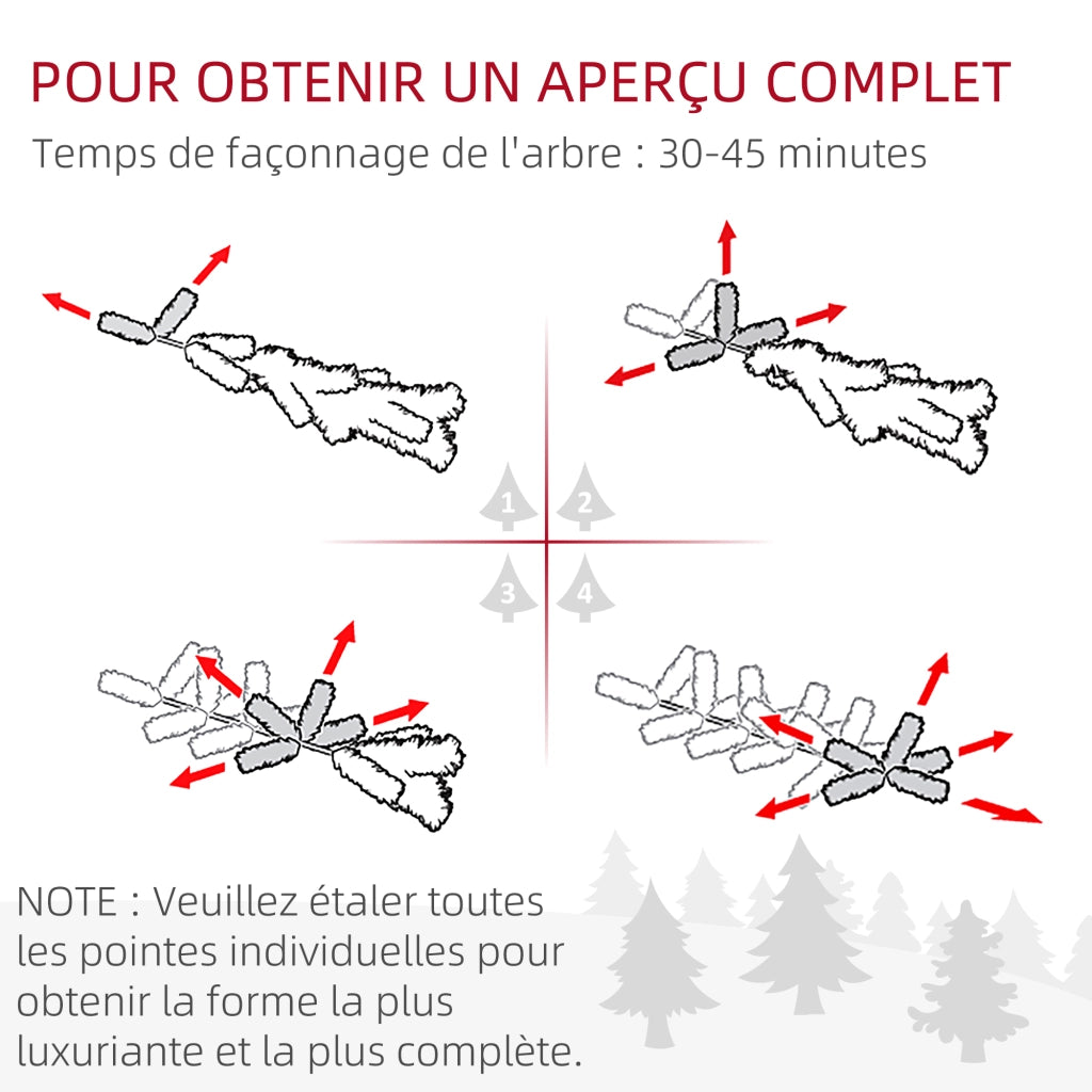 Albero di Natale Artificiale 180 cm ¨C Xylo ¨C Verde, 467 Rami, Base Pieghevole in Acciaio