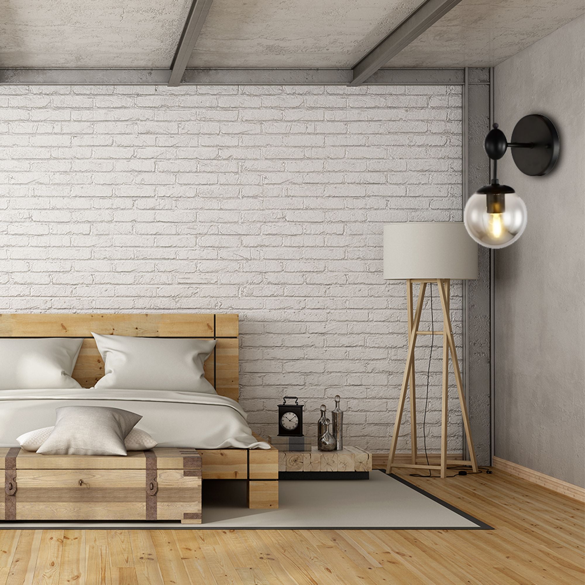 Lampada Da Parete Black APP750-1W