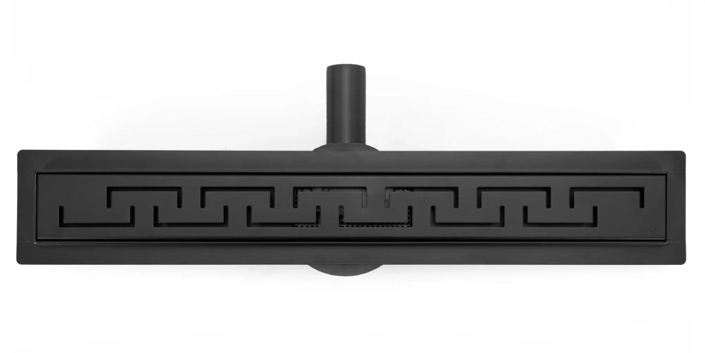Canalina Di Scarico Rea Greek Pro Black Matt 90