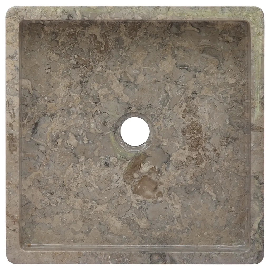 Lavandino Grigio 40x40x10 cm in Marmo 149170