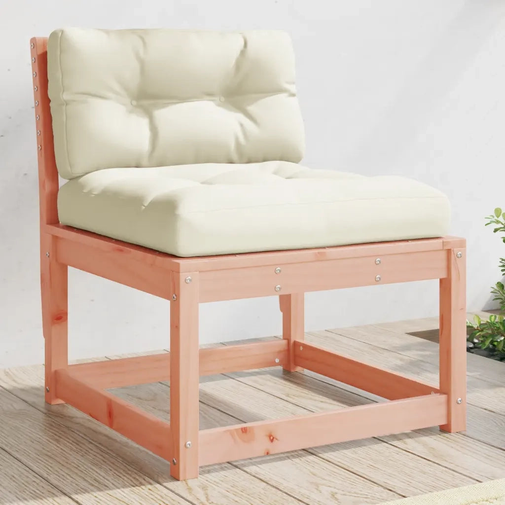 Divani Giardino con Cuscini 2 pz in Legno Massello di Douglas 844707