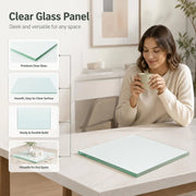 Shelf Glass Transparent 30x30 Cm