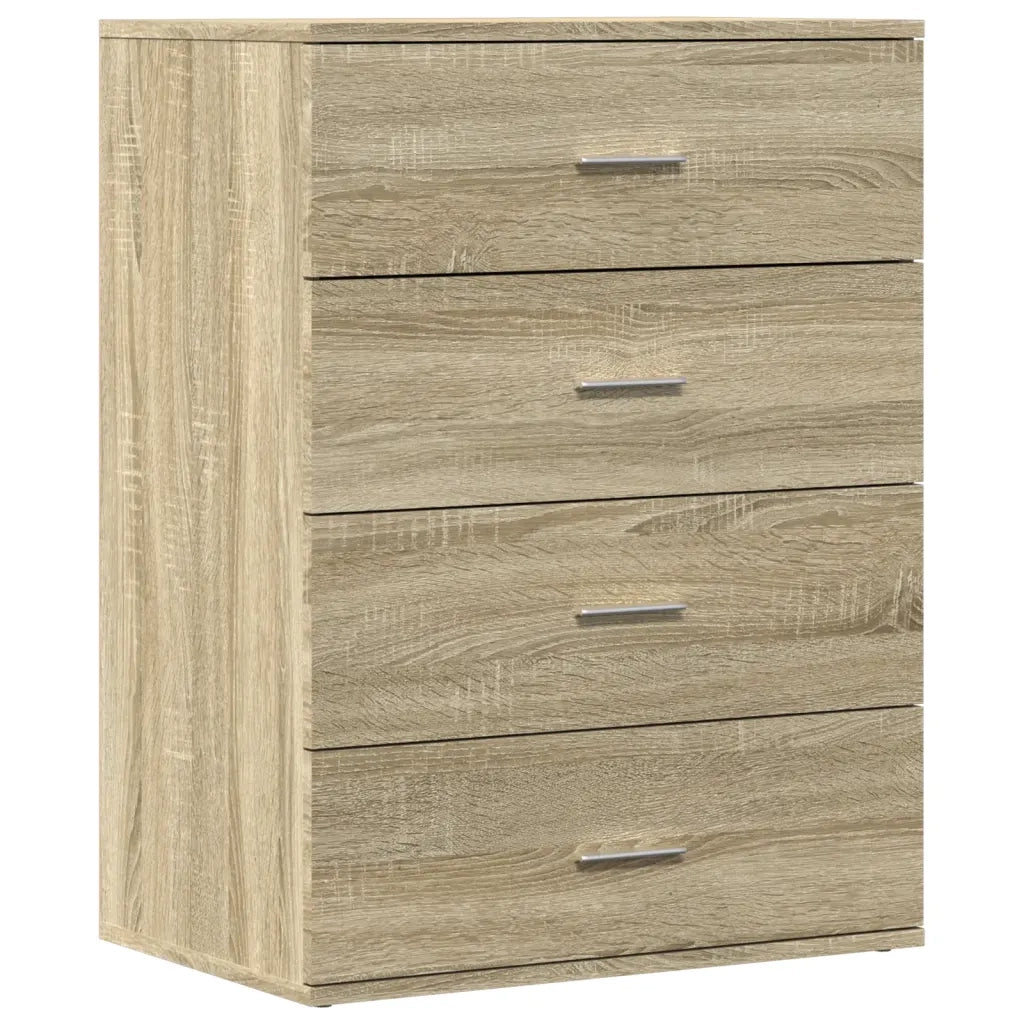 Credenze 2 pz Rovere Sonoma 60x39x80 cm in Legno Multistrato 3276625