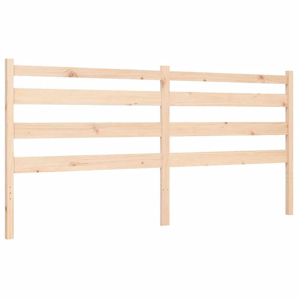Giroletto senza Materasso-Struttura Letto 200x200 cm in Legno Massello di Pino 712628