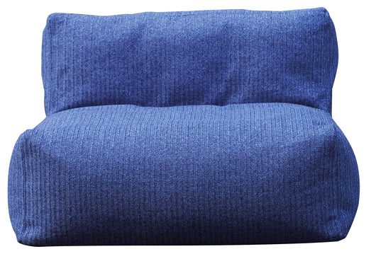 Poltrona Pouf 90x90x66 cm Blu