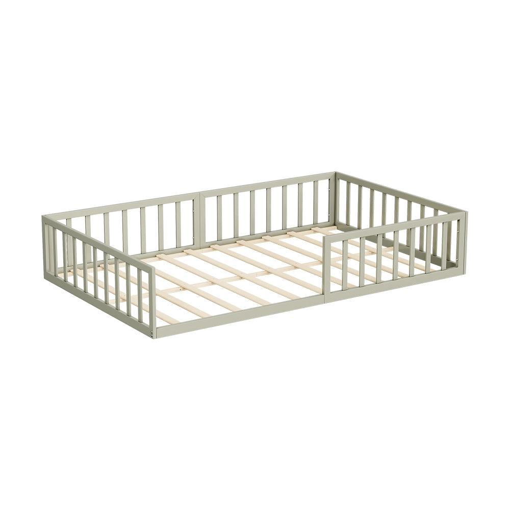 Vitalispa Letto per bambini Grigio 205 x 125 cm Senza materasso