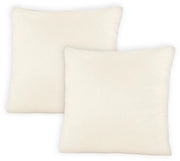 Set di cuscini per divano in cotone 100% - 2 pezzi - ivoore - 40x40 cm