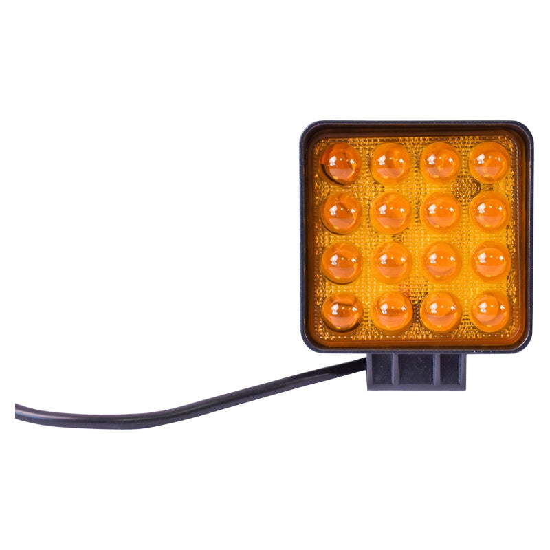 Lampada fendinebbia posteriore con 16 LED, 10-30V, 48W, angolo di radiazione 30°, tipo spot, Breckner Germany