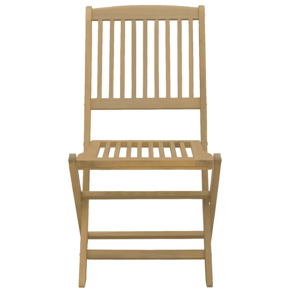Set da Pranzo per Giardino 5 pz | Set Salotto da Giardino in Legno Massello di Acacia