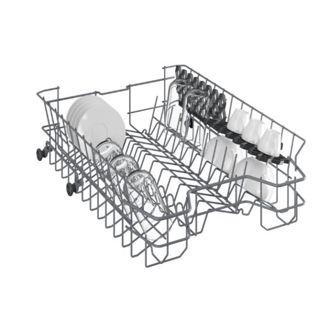 Beko DVS05024X Lavastoviglie Slim Libera Installazione 10 Coperti Classe energetica E (A++) 5 programmi 45 cm Inox