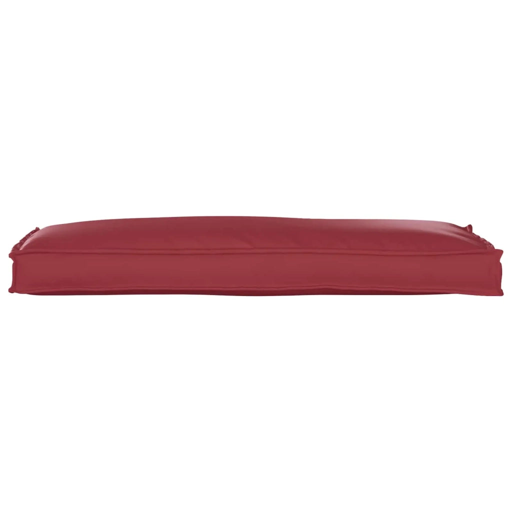 Cuscino Rosso Vino 110 x 40 x 8 cm Tessuto Oxford 42001634
