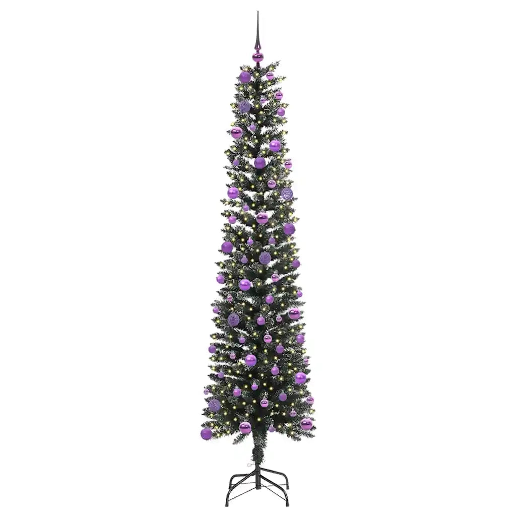 Albero di Natale | Decorazioni natalizie artificiale con 300 LED Verde 240 cm
