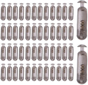Attrezzo per pesca a scatto - Sostituzione carrello - Bocchetta per esca - Tubo per esca - Accessorio leggero - Materiale PVC/Roostato in acciaio inossidabile - Lure per pesca