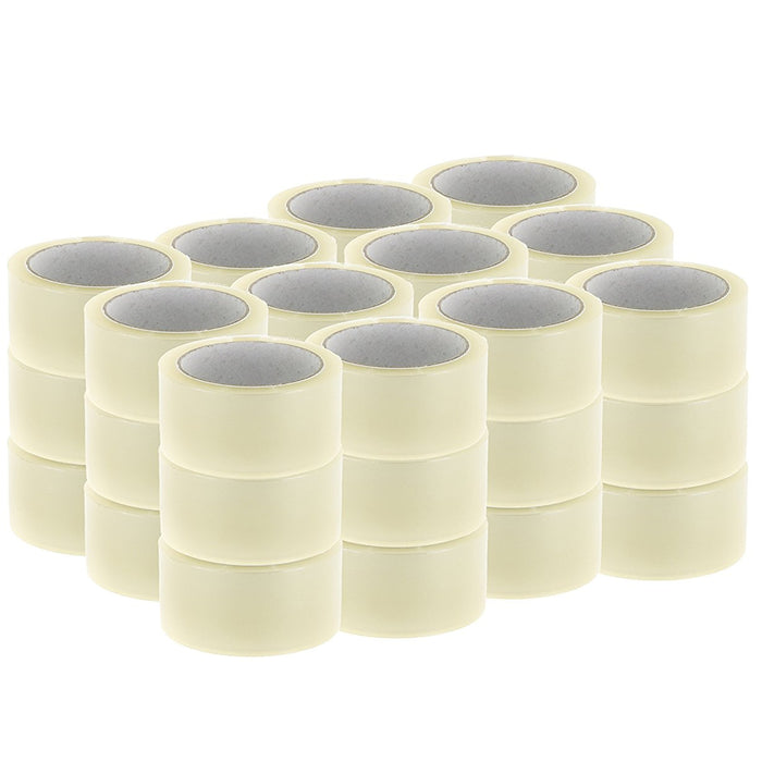 Nastro adesivo imballo trasparente silenzioso mm 48 x metri 66 multipack 36 pezzi