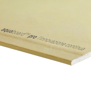 Lastra cartongesso esterni interni umidi sauna 1200x2000 mm aquaboard pro siniat