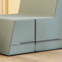 Set 2 Costruzioni Morbide per Bambini in Similpelle e Schiuma, 131x39x44 cm, Multicolore