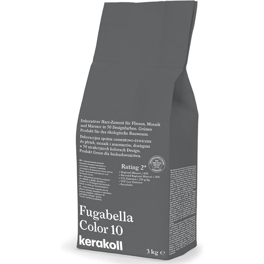 Stucco ibrido piastrelle fugabella impermeabile resistente confezione 3 kg *** colore- n 10, confezione 1