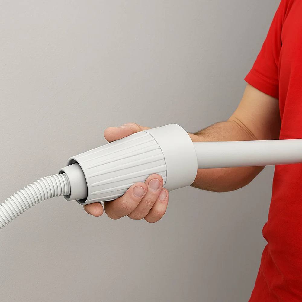 Raccordo faeg tubo guaina ip65 per impianti elettrici durevole *** diametro tubo 25 millimetri, diametro guaina 20 mi...