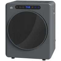 Asciugatrice, 6 Programmi, 40-60℃, 4 kg Capacità, Compatta, Controllo Touch, Grigio