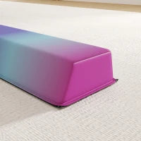 Trave di Equilibrio da Ginnastica Artistica per Bambini, Pieghevole, 236 cm, Multicolore