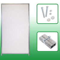 Pannello di isolamento coibentato zincato a caldo da 1xh1,80 metri