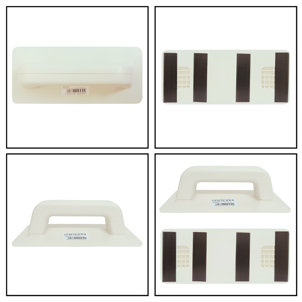 Frattone impugnatura plastica velcro spugna finish leggero