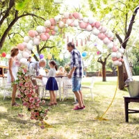 Arco da Giardino per Piante Rampicanti, per Matrimoni, Compleanni, Cerimonie e Banchetti, in Acciaio Dorato
