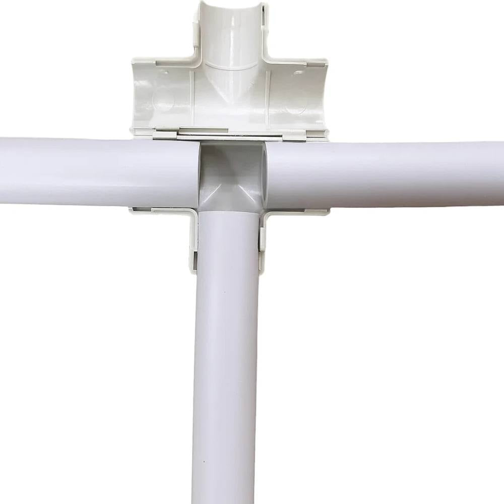 Giunto a t ispezionabile faeg in tecnopolimero per tubi rigidi 16 mm ip40